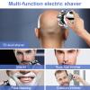 Skull Shavers for Men, 7D Bald Head Razor, 6-in-1 Wet & Dry Rotary Shaver, IPX7 Waterproof Electric Clipper With LED Display, Rechargeable view 2