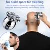 Skull Shavers for Men, 7D Bald Head Razor, 6-in-1 Wet & Dry Rotary Shaver, IPX7 Waterproof Electric Clipper With LED Display, Rechargeable view 3