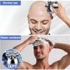 Skull Shavers for Men, 7D Bald Head Razor, 6-in-1 Wet & Dry Rotary Shaver, IPX7 Waterproof Electric Clipper With LED Display, Rechargeable view 4