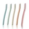5 Pcs Eyebrow Razor - Facial Hair Remover Shaver - Smooth Razor Blades - Eyebrow Trimmer Protective Net Eyebrow Shaver with Precision Cover for Women and Men(5 Colors) view 1