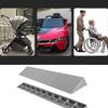 Portable Threshold Ramps, Indoor Sweeping Robot Doorways Curb Ramp Free Cut Wheelchair Ramp Step Mat, 1-6.5cm Rise Channel, Grey,100x8x2.5cm/39.4x3.1x1in view 4