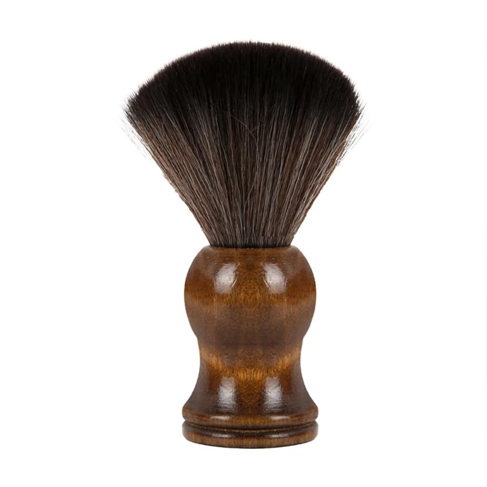 Aiweijia Shaving Brush, Handmade Hair Brush with Wood Handle for Men Traditional Wet Shaving Starer for Shaving Valentines Grooming Gifts for Men