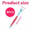 Autism Toothbrush Kids, 4PCS 3-Sided Sensory Toothbrush for Kids, Suitable for Adult and Child Dental Care and Gum Care view 2