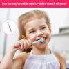Autism Toothbrush Kids, 4PCS 3-Sided Sensory Toothbrush for Kids, Suitable for Adult and Child Dental Care and Gum Care view 4