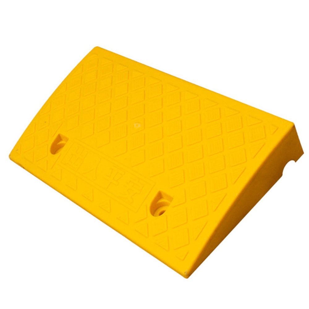 Threshold Ramp, Wide Non-Slip Wheelchair Ramp Handicap Ramps Width 22cm/27cm Height 5cm/7cm/9cm/11cm/13cm High Strength Plastic For Entrances, Hospitals And Schools (Color : 50 * 27 * 11cm, Si