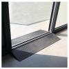 0.8-4.5cm Rise Threshold Ramp Solid Non-Slip Rubber Wheelchair Ramp for Thresholds Doorways Driveways Bathroom DIY Width 1500 lbs Capacity view 1