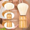 Aiweijia Shaving Brush Handmade Shave Brush Wet Shaving Elegant Brush Hair Salon Shaving Cream or Shaving Soap Tool Ideal for Men view 4
