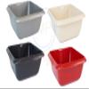 Square 7L Taupe (Beige) Plastic Kitchen Household Cleaning Washing Up Sink, Basin Mixing Bowl view 2