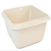 Square 7L Taupe (Beige) Plastic Kitchen Household Cleaning Washing Up Sink, Basin Mixing Bowl view 3