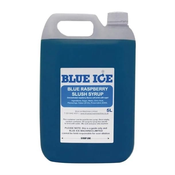 Blue Ice Slush Mix Strawberry Flavour - 5Ltr