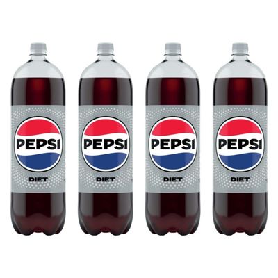 Diiet 2L - Enjoy a Cold, Refreshing Drink At Home Or On-The-Go With a Diiet - Store In The Fridge And Pour To Quench Your Thirst - Pack of 4
