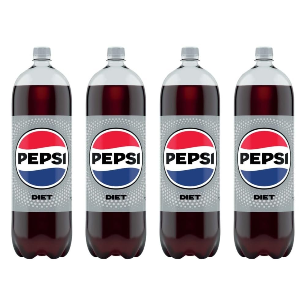 Diiet 2L - Enjoy a Cold, Refreshing Drink At Home Or On-The-Go With a Diiet - Store In The Fridge And Pour To Quench Your Thirst - Pack of 4
