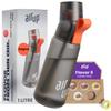 AIR UP water bottle Gen2 original starter set with pods in 5 flavours I 1l drinking bottle with sugar-free flavouring I Leak-proof, dishwasher-safe, BPA-free I Colour grey view 1