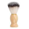 3pcs Men Beard Cleansing Brush - Synthetic Luxury Shave Brush, Soft Hair Wooden Handle Rich Foam Beard Grooming Brush for Daily Use view 4