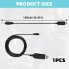 1PCS Shaver Charging Cable Black Shaver Charger for Braun Compatible with Braun 5513 Shavers 5V 2.3V75Ma USB Charging Cable Compatible with Braun MGK3321, MGK3335, MGK3010, MGK3020, BT3020, BT3021 view 2