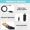 1PCS Shaver Charging Cable Black Shaver Charger for Braun Compatible with Braun 5513 Shavers 5V 2.3V75Ma USB Charging Cable Compatible with Braun MGK3321, MGK3335, MGK3010, MGK3020, BT3020, BT3021 view 3