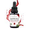 Vitamin B12 Liquid Drops 3000mcg Made in The UK Adeno + Methyl 2 Month Supply Vegan High Strength Sublingual Adenosylcobalamin + Methylcobalamin 30ml view 1