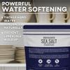 Dishwasher Salt - All-Natural Water Softener Salt for a Clean Finish - Compatible with Bosch, Miele, Thermador, Whirlpool Dishwashers and More - Food-Grade Coarse Sea Salt (5 lb Bag) view 4