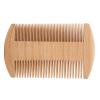 Fybida Men Beard Comb,Wooden Beard Comb Professional Portable Double Sided Fine Teeth Lice Comb Grooming Styling Tool view 1
