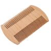 Fybida Men Beard Comb,Wooden Beard Comb Professional Portable Double Sided Fine Teeth Lice Comb Grooming Styling Tool view 2