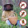 Gobiufy Midge Head Net Hat,Pop up Mosquito Head Hat with Netting,Portable Face Net Mesh with Hat Protection Head Cover for Adults Outdoor Hiking Camping Climbing Fishing Walking Gardening view 2