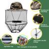 Gobiufy Midge Head Net Hat,Pop up Mosquito Head Hat with Netting,Portable Face Net Mesh with Hat Protection Head Cover for Adults Outdoor Hiking Camping Climbing Fishing Walking Gardening view 4