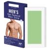 Body Wax Strips, Men'S Wax Strips, Men'S High Performance Wax Strips for Full Body, Underarm and Leg Hair Removal,Summer Hair Removal for Men and Women,Natural Formula,20 Strips (1 Box) view 1
