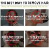 Body Wax Strips, Men'S Wax Strips, Men'S High Performance Wax Strips for Full Body, Underarm and Leg Hair Removal,Summer Hair Removal for Men and Women,Natural Formula,20 Strips (1 Box) view 3