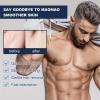 Body Wax Strips, Men'S Wax Strips, Men'S High Performance Wax Strips for Full Body, Underarm and Leg Hair Removal,Summer Hair Removal for Men and Women,Natural Formula,20 Strips (1 Box) view 4
