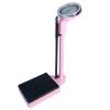 Adjustable Height Rod Bathroom Scale, With Oversized Display - Telescopic Pole 190cm, Weighing Range 120kg - Easy To Read Height And Weight Scale view 1