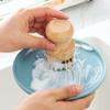 2pcs Wooden Dish Brush Scrubbing Brush with Handle Pot Scrubbing Brush Kitchen Cleaning Scrubbers Household Cleaning Brush view 2