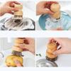 2pcs Wooden Dish Brush Scrubbing Brush with Handle Pot Scrubbing Brush Kitchen Cleaning Scrubbers Household Cleaning Brush view 4