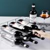 Acrylic Wine Rack, Plastic Stackable Wine Rack for Refrigerator,Water Bottle Storage Rack, Water Bottle Organizer for Fridge, Pantry, Hold (#2) view 4