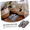 minkissy 1 Pair Chenille Cleaning Slippers Mop Shoes for Floor Cleaning Household Reusable Sweeping Slippers view 2