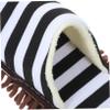 minkissy 1 Pair Chenille Cleaning Slippers Mop Shoes for Floor Cleaning Household Reusable Sweeping Slippers view 4