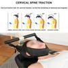 Cervical Lumbar Traction Device, Portable Full Body Stretcher With Black Leash, Foldable Manual Massage Tool for Lumbar Cervical Discomfort Herniated Disc, Massage Stretcher view 2