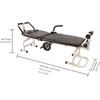 Cervical Lumbar Traction Device, Portable Full Body Stretcher With Black Leash, Foldable Manual Massage Tool for Lumbar Cervical Discomfort Herniated Disc, Massage Stretcher view 4