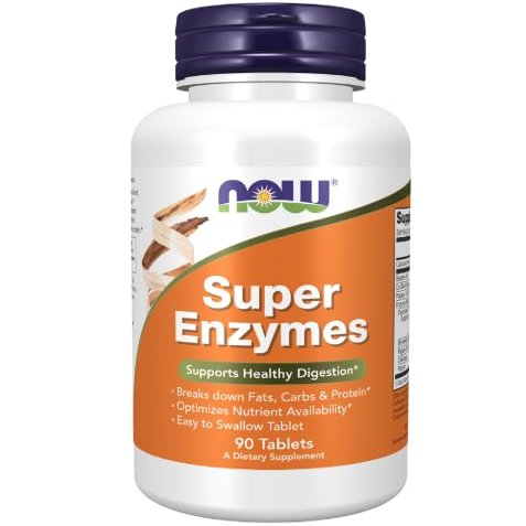 Support Enzymes, Easy to Swallow, Gluten Free, 90 Tablets