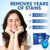 LUSIVA Professional Teeth Whitening Strips 14 Treatments | Enamel Safe Whitener, Non-Sensitive Formula | Dentist Approved, Quick & Visible Whitening Results | Pack of 28 Strips + Mouth Opener Included view 2