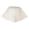 3PCS Sauna Felt Hat Thickening Water Absorption Safe Comfortable Sauna for Bath Accessories White view 3