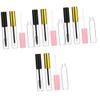 LIFKOME 4sets Empty Lip Gloss Tube Wand for DIY Cosmetics Compatible Mascara Eyeliner and Lip Gloss Applications