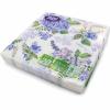 K5 Luxury Napkins 3-Ply Tissue Design Gold 33 x 33 cm Pack of 20 (Disposable Napkins) Ideal for Weddings, christenings, Parties, bbq's etc (Blue/Green 33 x 33 cm) view 1