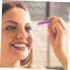 VINTORKY One Eyebrow Grooming Kit Tweezers Clip and Brush Stylish Beauty Tool for Women view 2