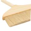 CIYODO Wooden Handle Broom and Dustpan Set Lightweight and Sturdy Cleaning Tool Soft Bristles with, please Ergonomic Easy to Use Floor Brush for Workshops and Garages view 4