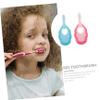 IWOWHERO 2pcs Boy Girl's Toothbrushes Soft Bristles Boys and Girls Toothbrush First view 3