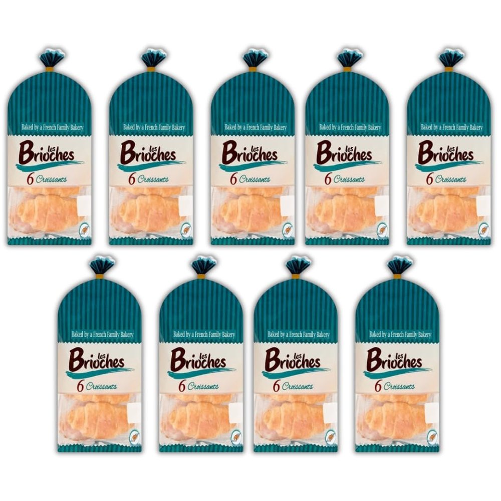 54 Individually Wrapped In Pairs Butter Croissant Pack (12-108 Croissants)