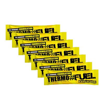 7 x Pocket Size Bags Amino Acids Preworkout  Orange Mango Flavour