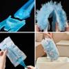 Pineeseatile flash dust magnet Hand Duster Refills Kit Disposable Duster Refills Versatile Cleaning Duster Refills for Home and Office Use (1 Handle + 8 Heads) view 2