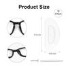 10 PCS Spectacle Nose Pads, Anti Slip Glasses Grips, Stick On Nose Pads for Glasses view 2