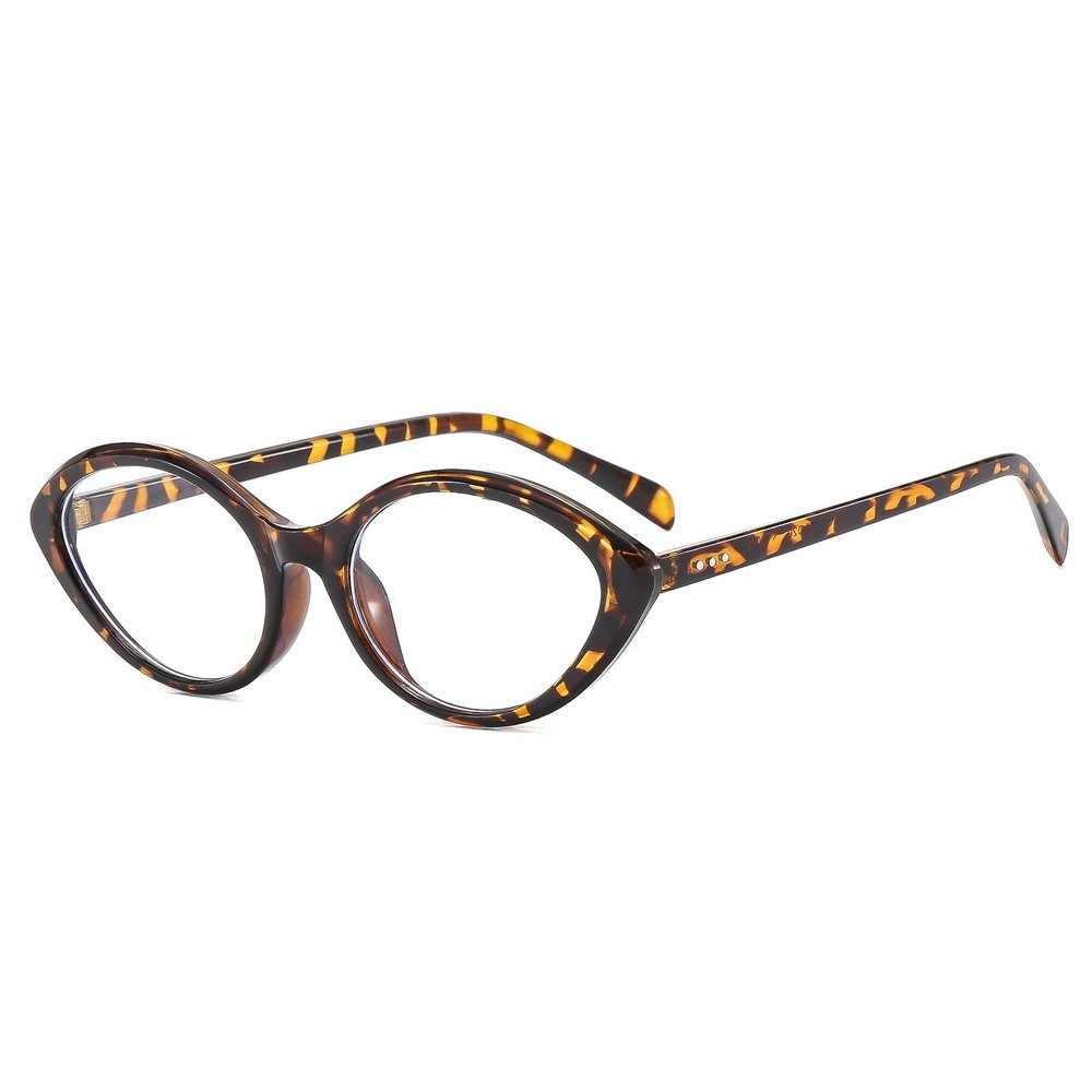 LJCZKA Small Cat Eye Blue Light Blocking Glasses Women Ladies, Small Cat Eye Blue Light Glasses Anti Fatigue for Reading Texting Gaming